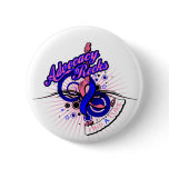 Advocacy Rocks Male Breast Cancer Pinback Button