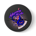 Advocacy Rocks Male Breast Cancer Buttons