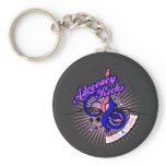 Advocacy Rocks Male Breast Cancer Keychains