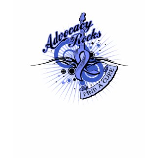 Advocacy Rocks Stomach Cancer shirt