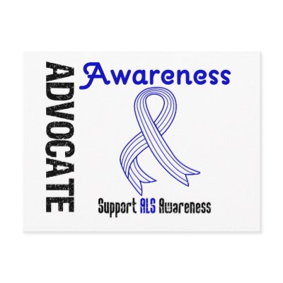 Advocate ALS Awareness Post Card by giftsforawareness