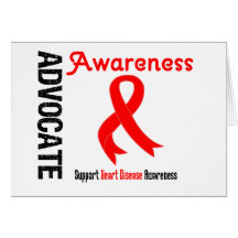 Advocate Awareness - Heart Disease Greeting Cards