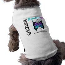 Advocate Awareness v2 Domestic Violence Doggie Tee Shirt