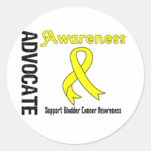 Advocate Bladder Cancer Awareness Stickers