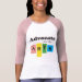 Ladies 3/4 Sleeve Raglan (Fitted)