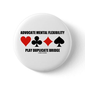 Advocate Mental Flexibility Play Duplicate Bridge button