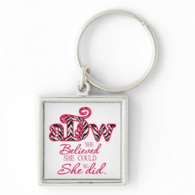 ADW small square keychain by marineswife210
