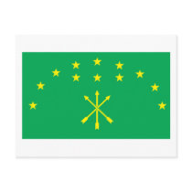 Adygea Flag Postcard