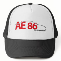 AE86 outline Mesh Hat