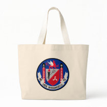 AE-12 USS Wrangell Ammunition Ship Military Patch Tote Bags