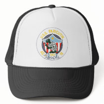 AE-16 USS MOUNT KATMAI Ammunition Ship Patch Trucker Hat
