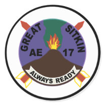 AE-17 USS Great Sitkin Ammunition Ship Patch Sticker