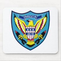 AE-18 USS PARICUTIN Ammunition Ship Military Patch Mousepads