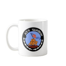 AE-21 USS Suribachi Ammunition Ship Military Patch Mugs