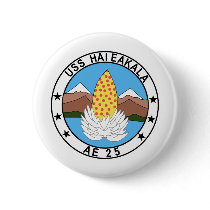 AE-25 USS Haleakala Ammunition Ship Military Patch Buttons
