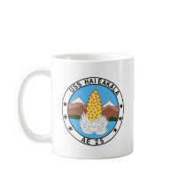 AE-25 USS Haleakala Ammunition Ship Military Patch Coffee Mug