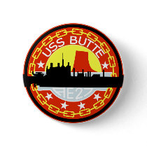 AE-27 USS Butte Ammunition Ship Military Patch Buttons