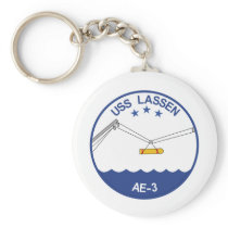 AE-3 USS Lassen Ammunition Ship Military Patch.psd Key Chains