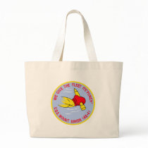 AE-4 USS MOUNT BAKER Ammunition Ship Military Patc Tote Bag