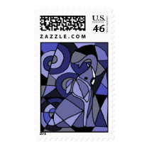 AE- Awesome Elephant Postage Stamps
