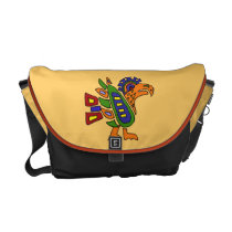 AE- Eagle  Art Rickshaw Messenger Bag