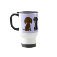 AE- Flatcoated Retriever Travel Mug mug
