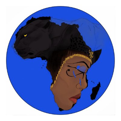 AE Symbols of Africa Print by arteternal