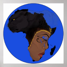 AE Symbols of Africa Print