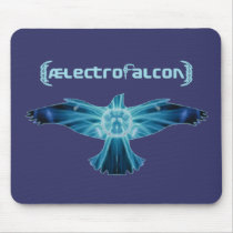 AElectrofalcon Logo mousepads by laikafawkes AElectrofalcon Logo mousepads