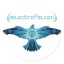 AElectrofalcon Logo Sticker