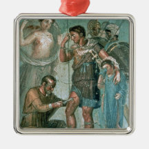 Aeneas injured, from Pompeii Christmas Tree Ornaments