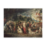Aeneas prepares to lead the Trojans into exile Postcards
