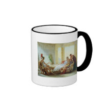 Aeneas telling Dido of the Disaster at Troy Mugs