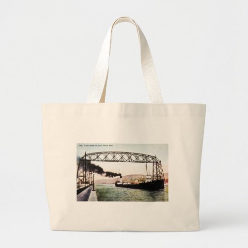 Aerial Bridge and Canal, Duluth, Minn. Bag