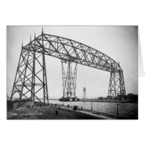 Aerial Bridge Duluth Minnesota Greeting Card