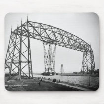 Aerial Bridge Duluth Minnesota Mouse Pads