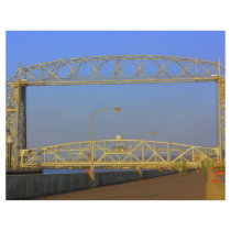 Aerial Lift Bridge from North Pier Personalized Flyer
