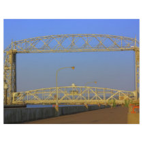 Aerial Lift Bridge from North Pier Letterhead Design