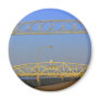 Aerial Lift Bridge from North Pier Refrigerator Magnet