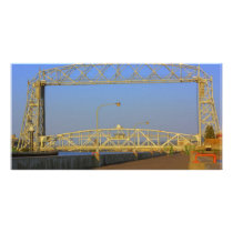 Aerial Lift Bridge from North Pier Photo Cards