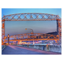 Aerial Lift Bridge from South Pier Flyer