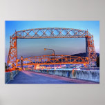 Aerial Lift Bridge from South Pier Print