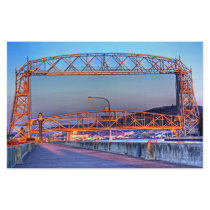 Aerial Lift Bridge from South Pier Personalized Stationery