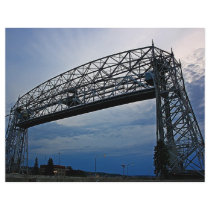 Aerial Lift Bridge in Action Customized Letterhead