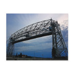 Aerial Lift Bridge in Action Postcard