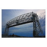 Aerial Lift Bridge in Action Stationery Paper
