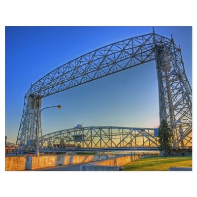 Aerial Lift Bridge Letterhead by DuluthGifts