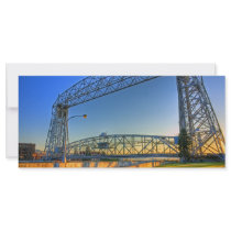 Aerial Lift Bridge Rack Card Template