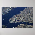 Aerial Lower Manhattan Print