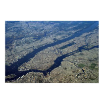 Aerial Manhattan posters by captainifr Aerial Manhattan posters